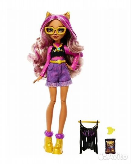 Monster high базовая клодин вульф