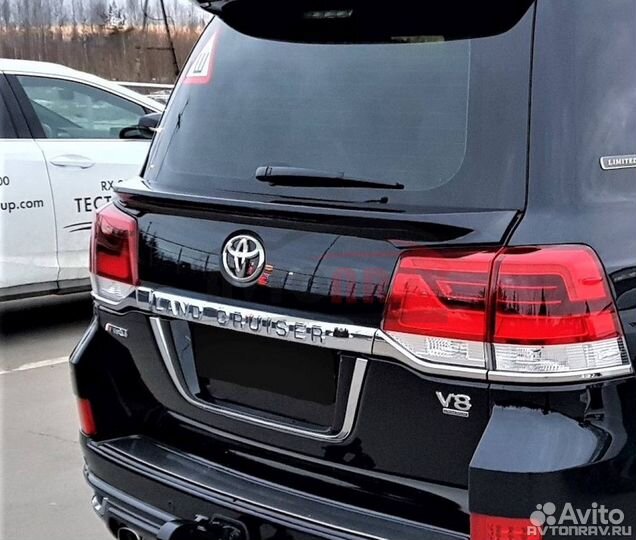 Спойлер Wald (под стекло) Toyota Land Cruiser 200