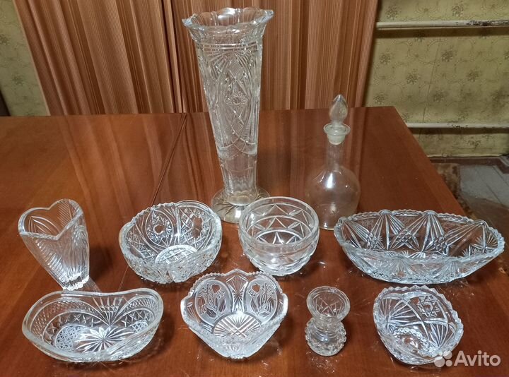 Ваза хрустальная СССР