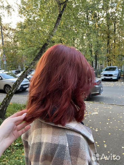 Окрашивание волос на дому