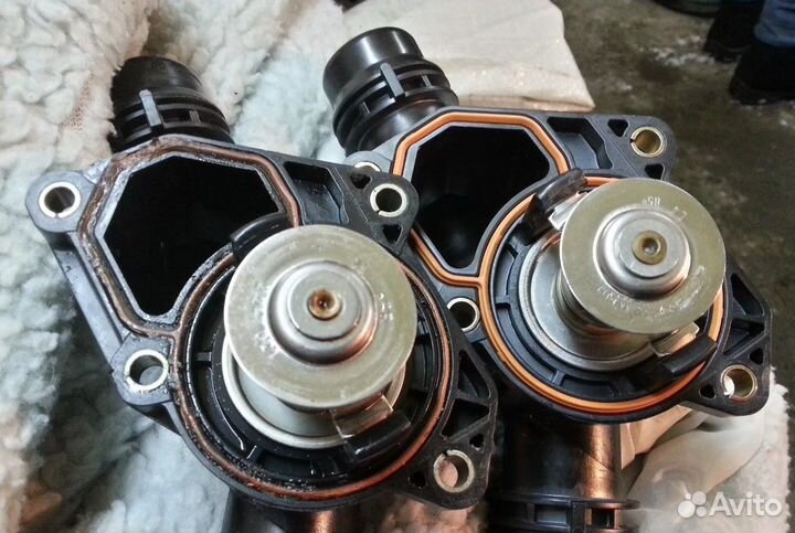 Замена термостата BMW X6 2012-2014