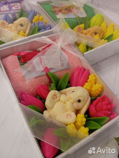 Мыло ручной работы набор на 8 марта