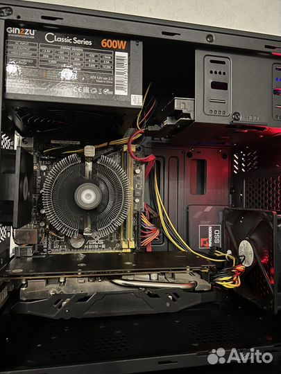 Игровой Компьютер Intel i5-4570/RX580 8Gb/8Gb/SSD