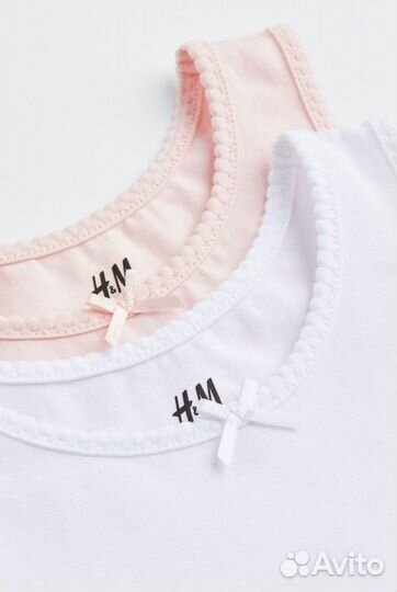 Майки на девочку H&M