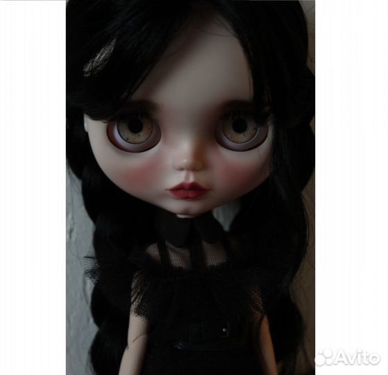 Кукла блайз Wednesday на заказ