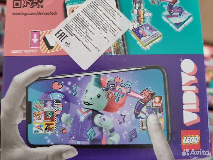 Новый Lego vidiyo набор Единорог