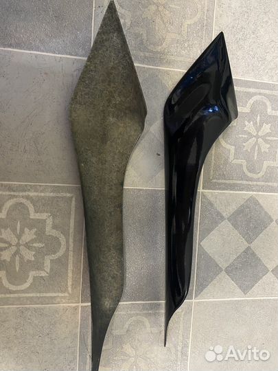 Реснички на фары Ниссан Жук