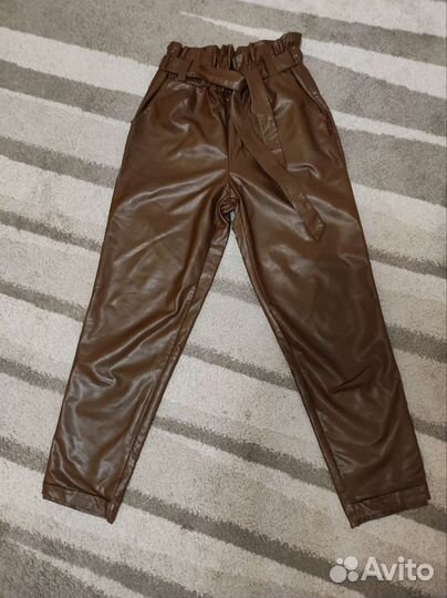 Кожаные брюки