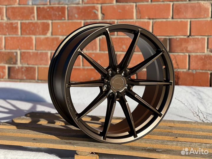 Кованые разноширокие диски Brixton r21 5x112