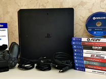 Sony Playstation 4 Slim + 550 игр