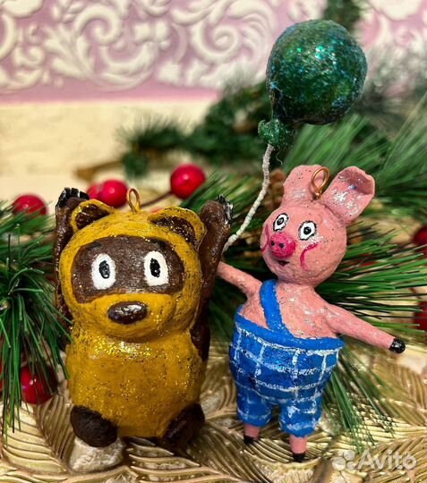 Новогодние игрушки ручная работа