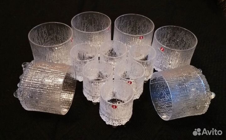 Стопки и стаканы Ultima Thule, Iittala, Финляндия