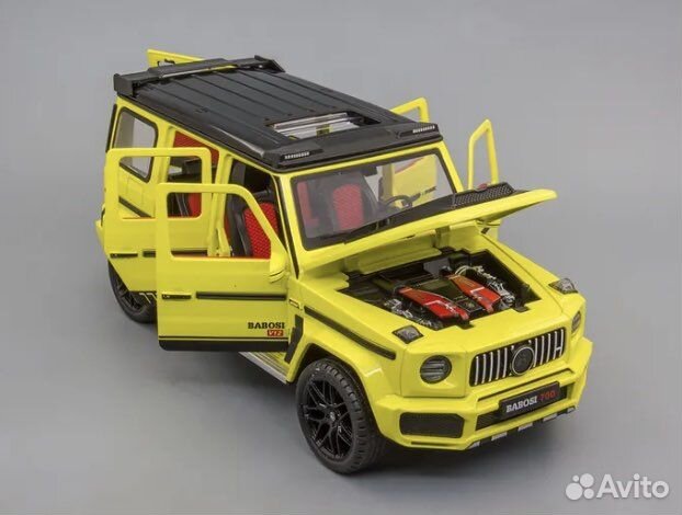 Mercedes G63 Brabus w463 1:18/Металлическая Модель