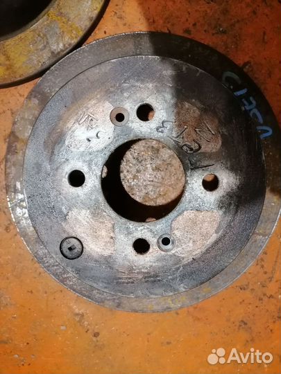 Диск тормозной задний Hyundai Getz 2002-2010