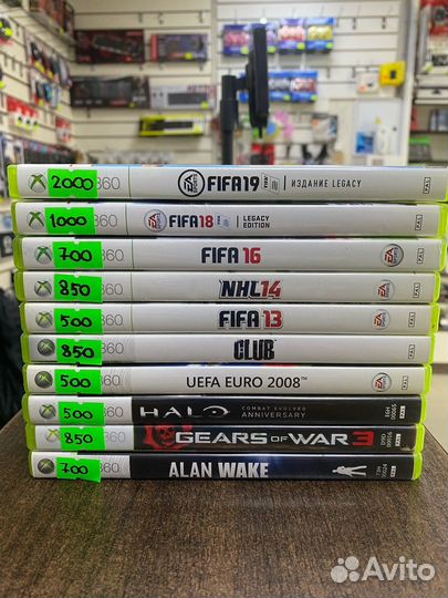 Диски Xbox360