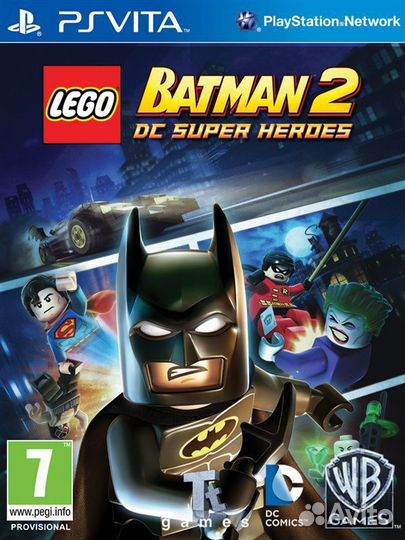 Lego Batman 2: DC Super Heroes PS Vita, английская