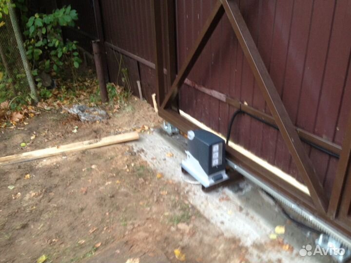 Установка автоматики на ворота