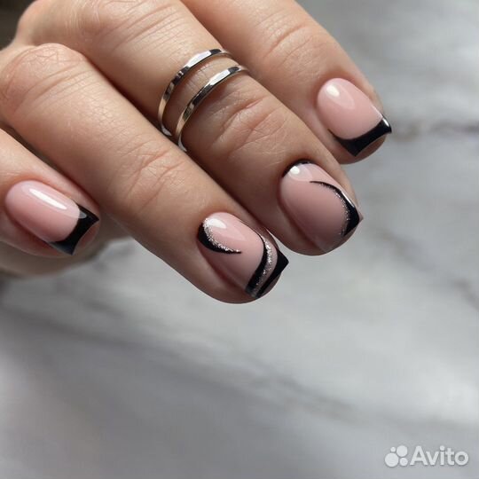 Комбинированный маникюр