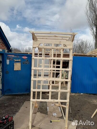 Арка - перголла садовая деревянная