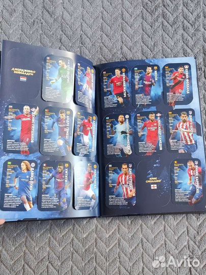 Коллекция карточек Звезды мирового футбола 2018