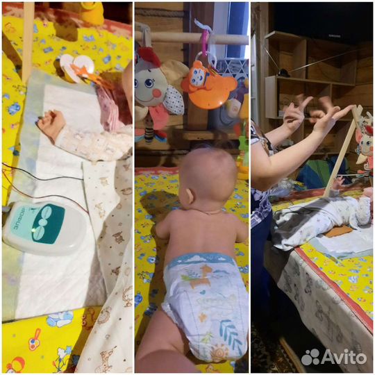 Массаж детский и взрослым, лфк, Электрофорез