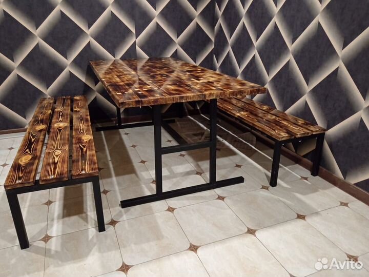 Лавки столы из дерева