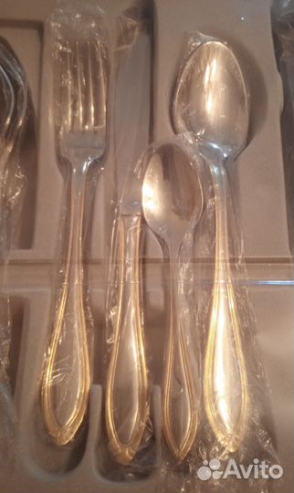 Столовые приборы indiana gold kunzhel