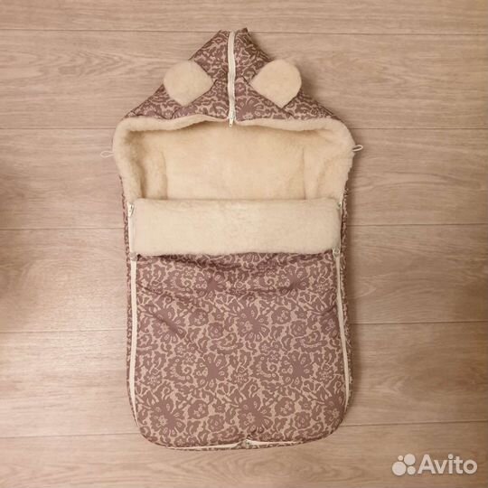 Меховой конверт овчина