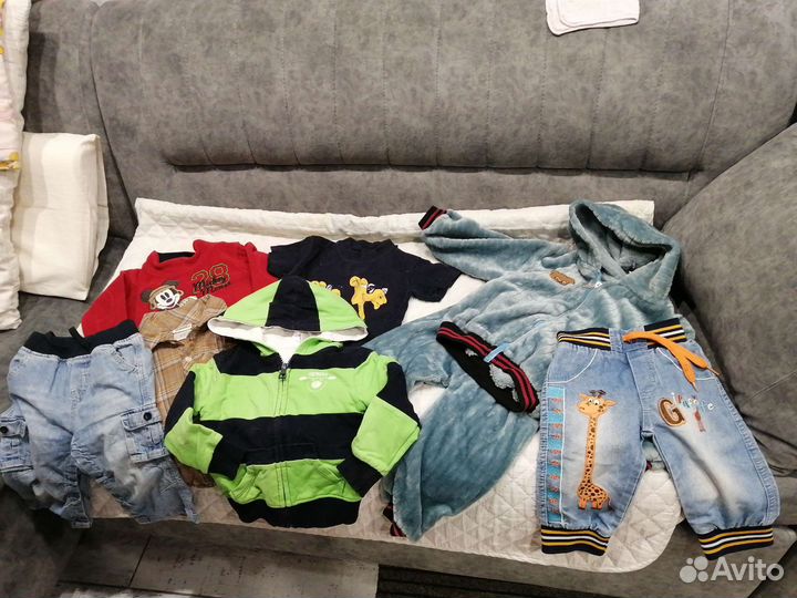 Пакет вещей для мальчика 1-1,5 года