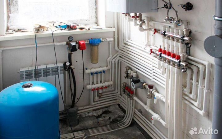 Монтаж Отопления, Сантехнические работы