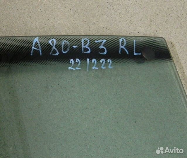 Стекло двери задней левой Audi 80 B3