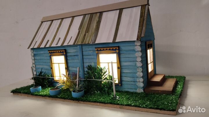 Светильник домик