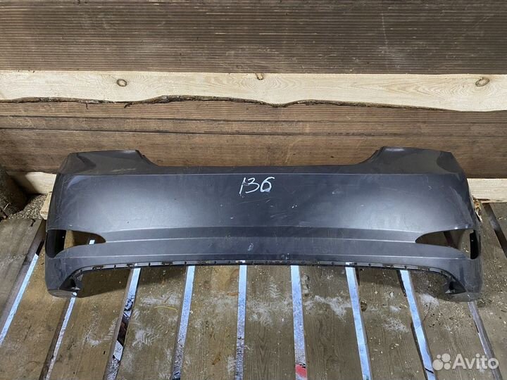 Бампер задний Солярис 1 седан(рест)