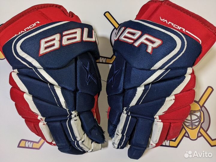 Хоккейные краги bauer vapor 1x pro lite sr 14 бу
