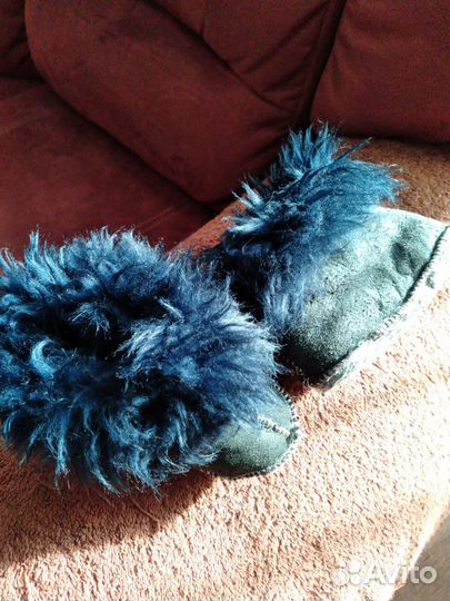 Чуни из овчины детские