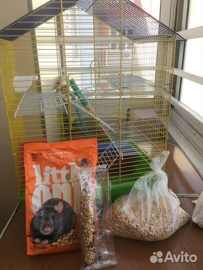 Клетка для грызунов бу