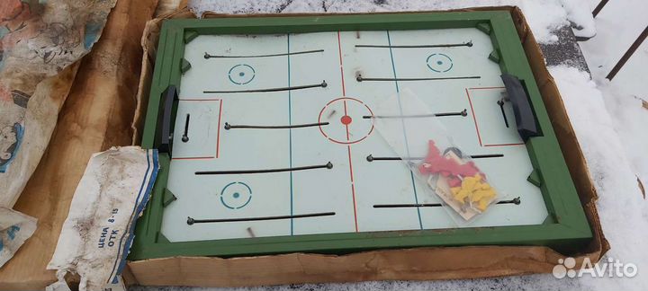 Настольная игра хоккей СССР