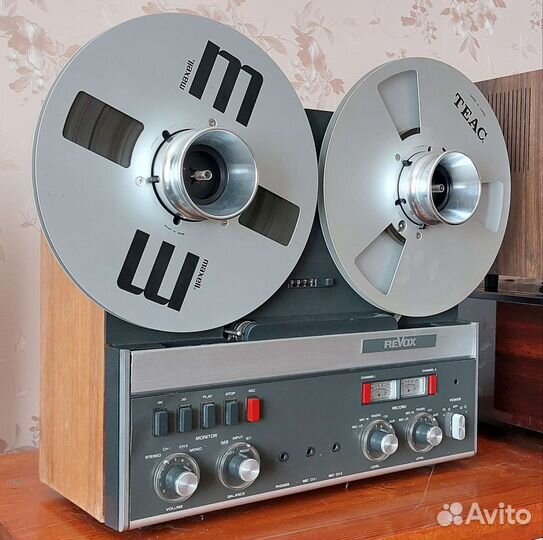 Катушечный Revox A77 Sony TC-6200