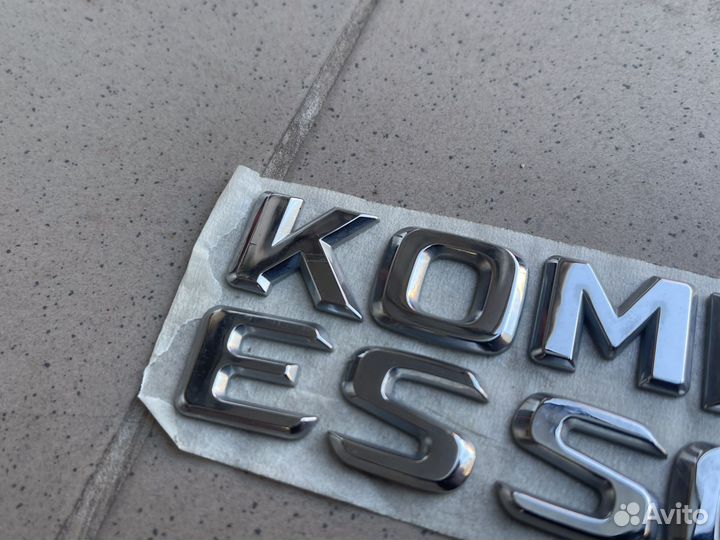 Шильдик Kompressor Mercedes