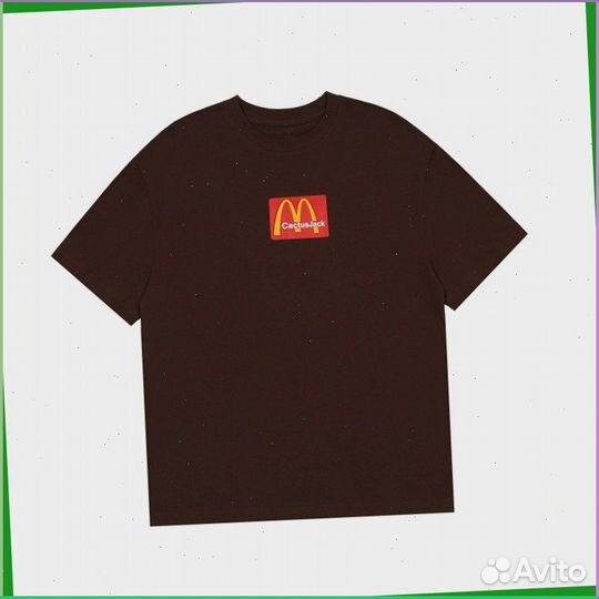 Футболка McDonalds Cactus Jack (S - XXL)
