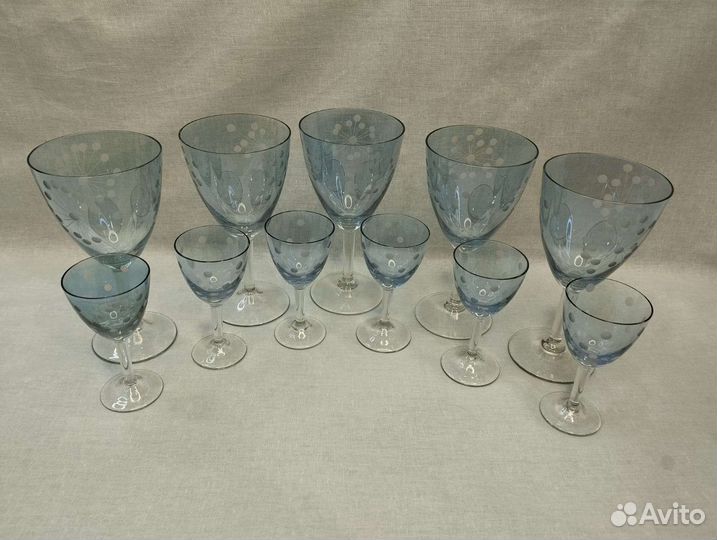 Фужеры рюмки СССР 50 е