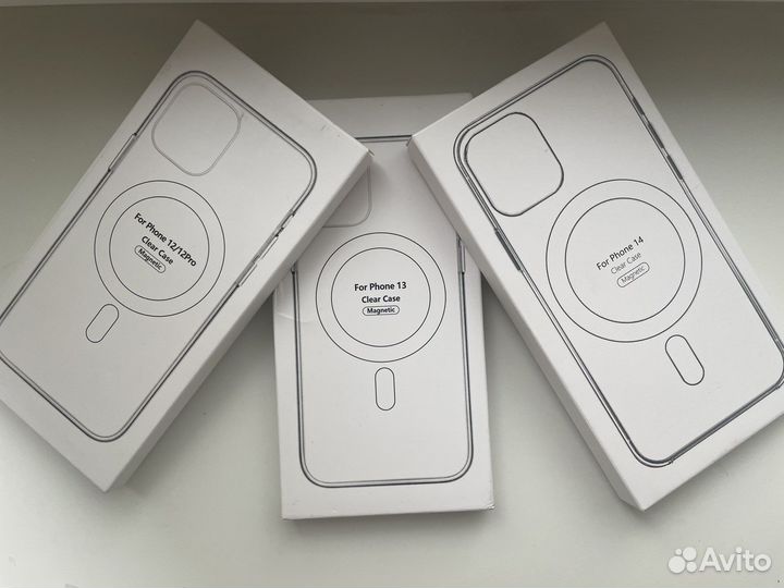 Прозрачный чехол магсейф