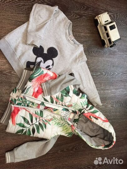 Вещи пакетом на девочку 104 110