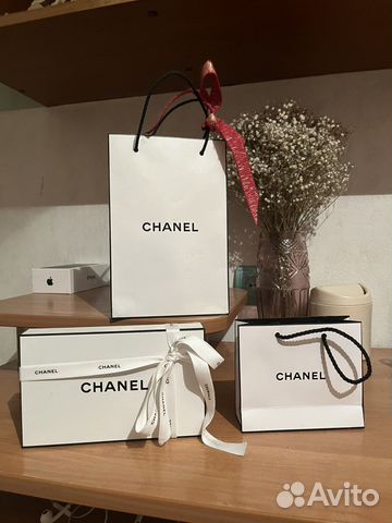 Пакеты и коробки chanel
