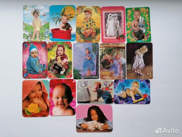 Календарики Дети