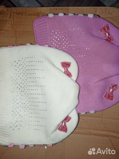 Шапка для девочки новая