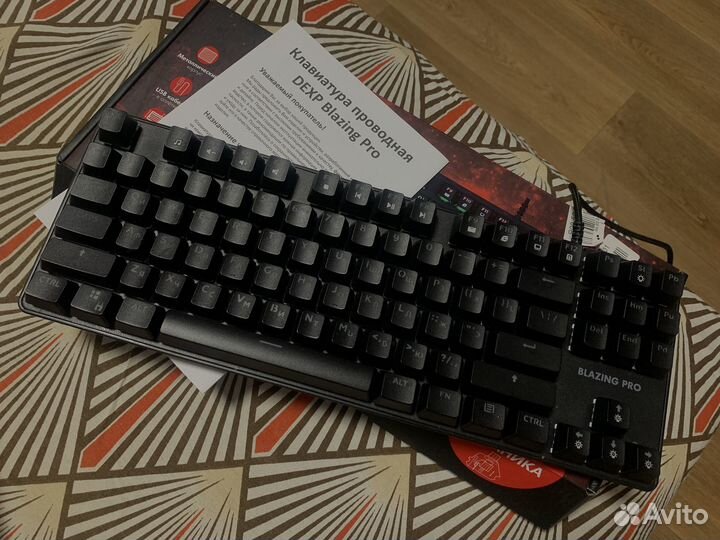Игровая клавиатура dexp blazing pro