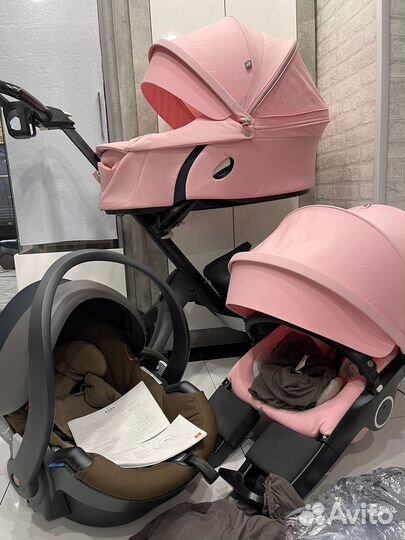 Коляска stokke xplory v6 3 в 1