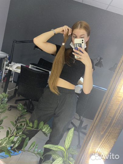 Натуральные волосы 60 см