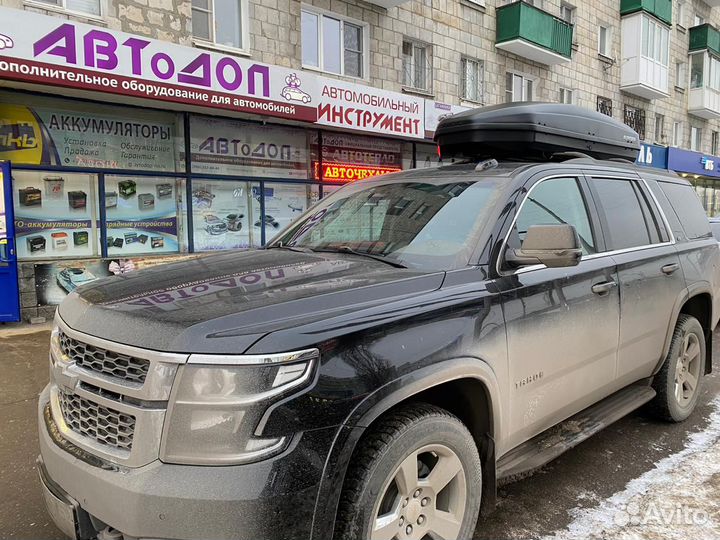 Багажник бокс на крышу Chevrolet Tahoe (2014)